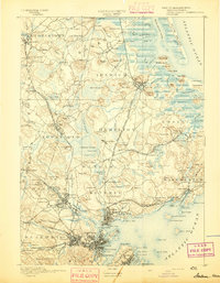 Salem 1893 topographic map preview