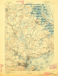Salem 1893 topographic map thumbnail