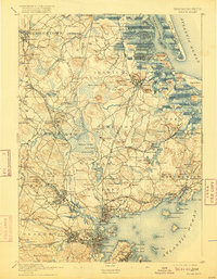 Salem 1893 topographic map preview