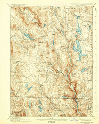 Sandisfield topographic map thumbnail
