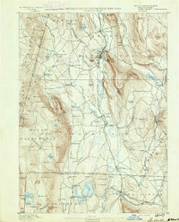 Sheffield 1891 topographic map thumbnail