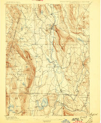 Sheffield topographic map thumbnail