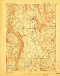 Sheffield 1897 topographic map thumbnail