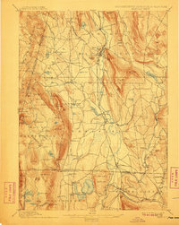 Sheffield 1897 topographic map thumbnail