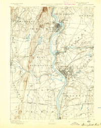 Springfield 1893 topographic map preview