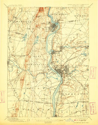 Springfield 1895 topographic map thumbnail