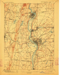 Springfield 1895 topographic map thumbnail