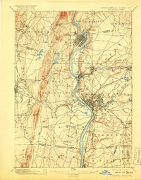 Springfield 1895 topographic map thumbnail