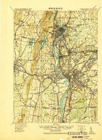 Springfield topographic map thumbnail