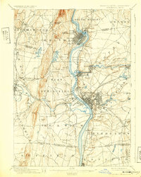Springfield 1895 topographic map thumbnail