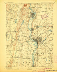 Springfield 1895 topographic map thumbnail