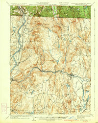Warwick topographic map thumbnail