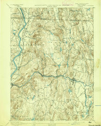 Warwick 1894 topographic map thumbnail