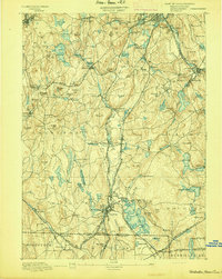 Webster 1892 topographic map thumbnail