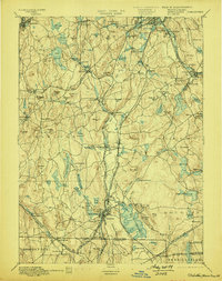 Webster 1892 topographic map thumbnail