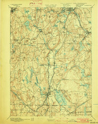 Webster 1892 topographic map thumbnail