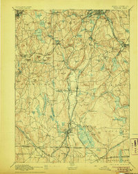 Webster 1892 topographic map thumbnail