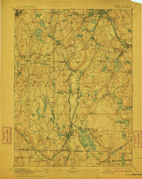 Webster 1892 topographic map thumbnail