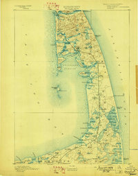 Wellfleet 1893 topographic map preview