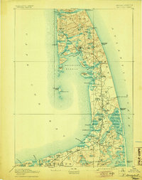 Wellfleet 1893 topographic map preview