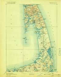 Wellfleet 1893 topographic map preview