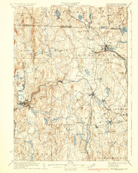 Winchendon 1935 topographic map thumbnail