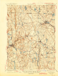 Winchendon 1935 topographic map thumbnail