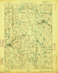 Winchendon 1894 topographic map thumbnail