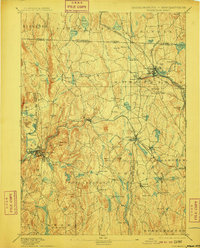 Winchendon 1894 topographic map thumbnail