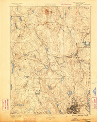 Worcester 1886 topographic map preview