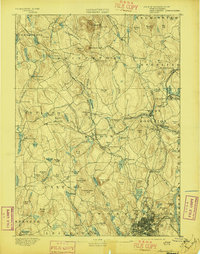 Worcester 1892 topographic map thumbnail