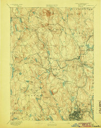 Worcester 1892 topographic map thumbnail