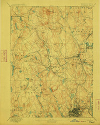Worcester 1892 topographic map thumbnail