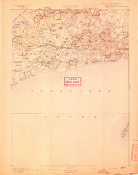 Yarmouth 1893 topographic map thumbnail