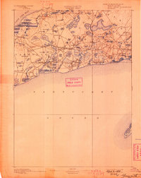 Yarmouth 1893 topographic map thumbnail