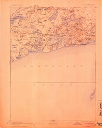 Yarmouth 1893 topographic map thumbnail
