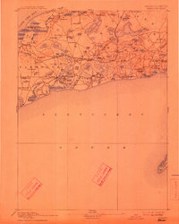 Yarmouth 1893 topographic map thumbnail