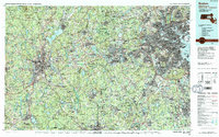 Boston 1989 topographic map thumbnail