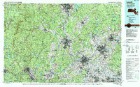 Lowell 1988 topographic map thumbnail