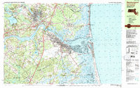 Newburyport 1987 topographic map thumbnail