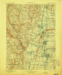 Holyoke 1901 topographic map thumbnail