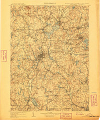 Quinsigamond 1908 topographic map thumbnail