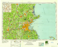 Boston 1958 topographic map thumbnail