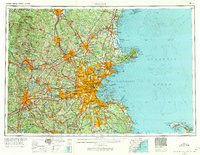 Boston 1956 topographic map preview