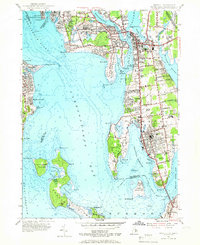 Bristol 1955 topographic map thumbnail