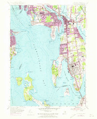 Bristol 1955 topographic map thumbnail