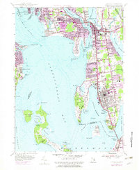 Bristol 1955 topographic map thumbnail