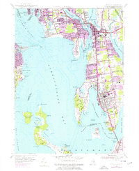 Bristol 1955 topographic map thumbnail