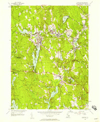 Chepachet 1955 topographic map thumbnail