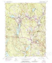 Chepachet 1955 topographic map thumbnail